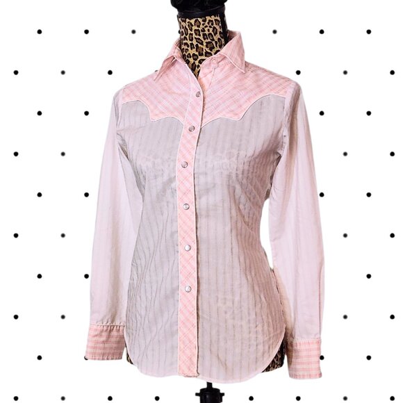 Johnny West womans western shirt SIZE 8 - Picture 1 of 8